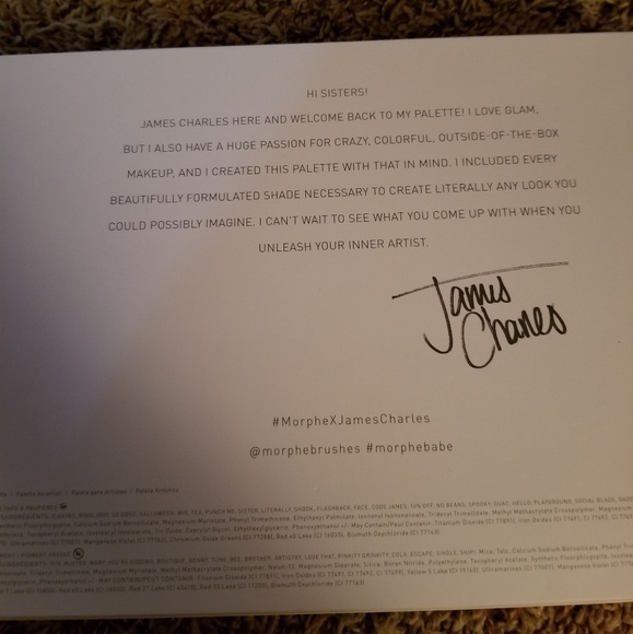 Morphe X James Charles Palette - Picture 6 of 7